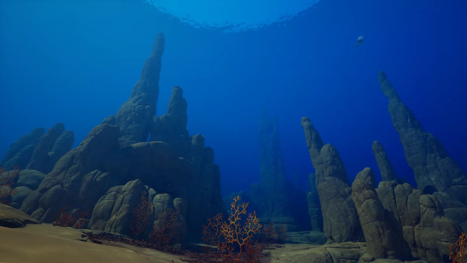 Coral Gardens region in Subnautica 2