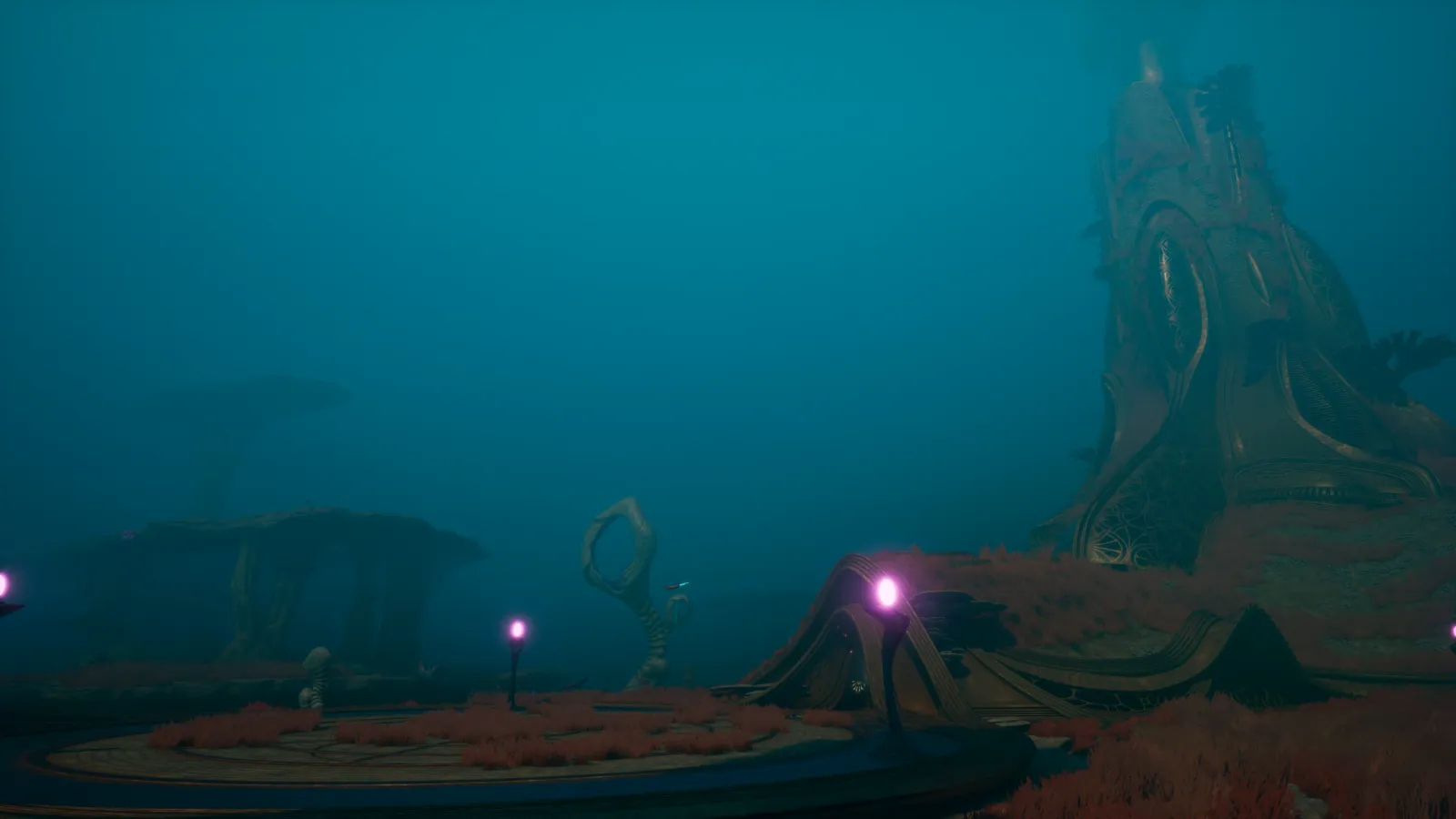 Observatory Island biome in Subnautica 2